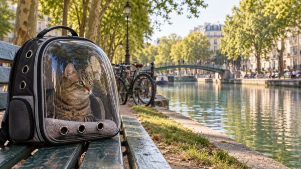 Top 5 des sacs à dos chat transparents : style et confort